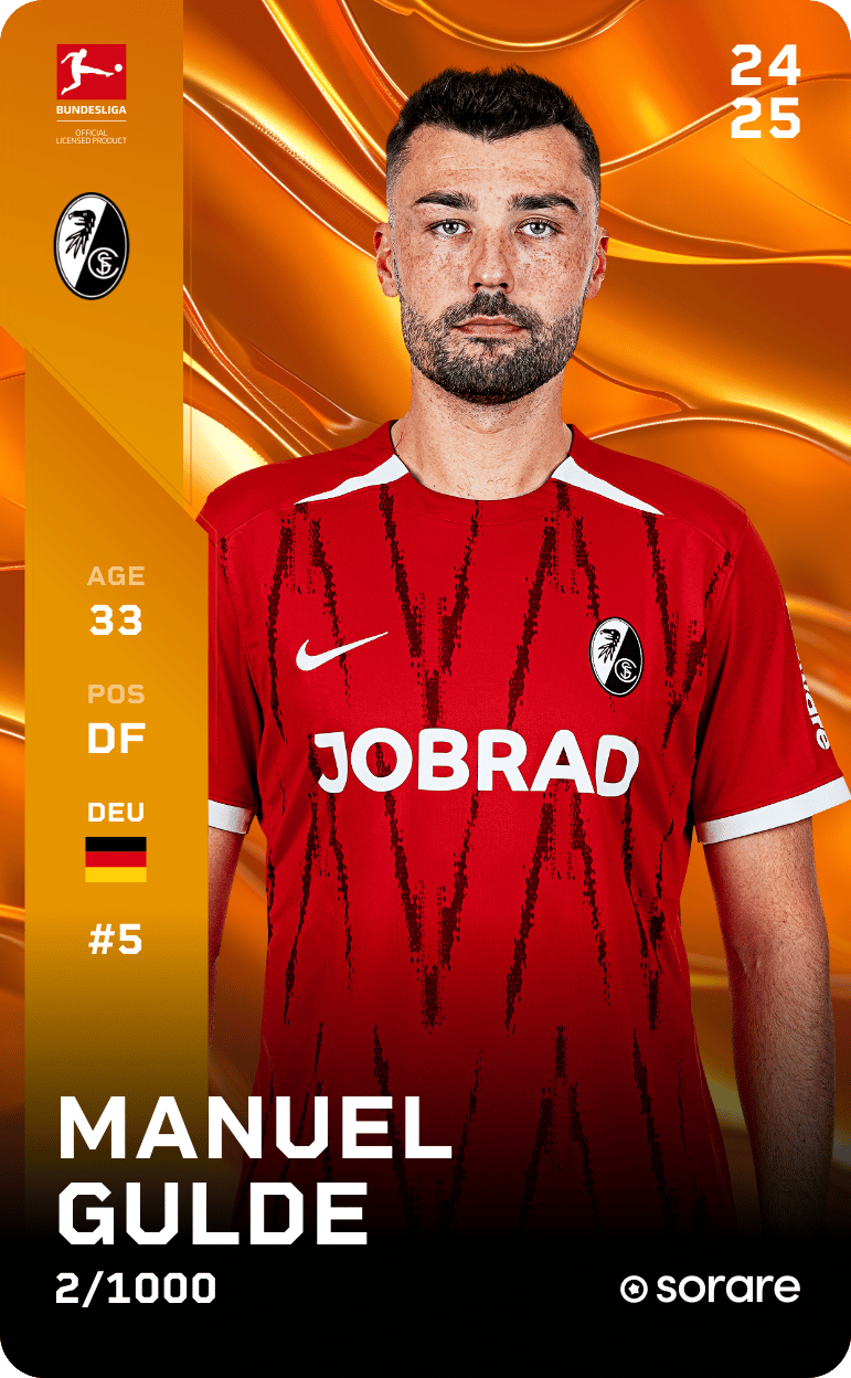 Manuel Gulde 2024-25 • Limited 2/1000