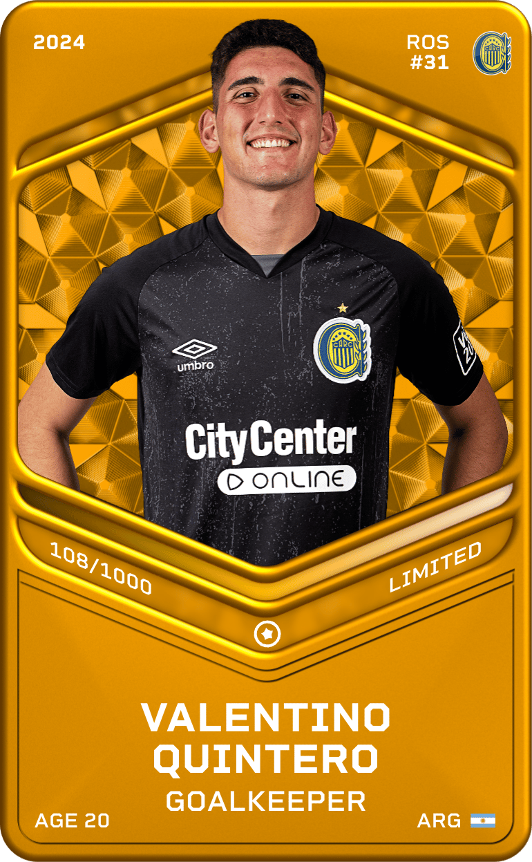 Valentino Quintero 2024-25 • Limited 108/1000