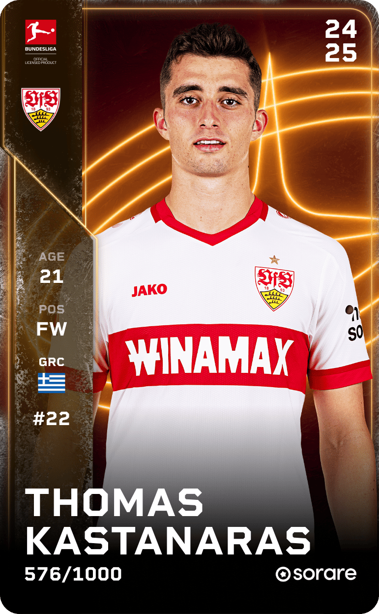 Thomas Kastanaras 2024-25 • Limited 576/1000