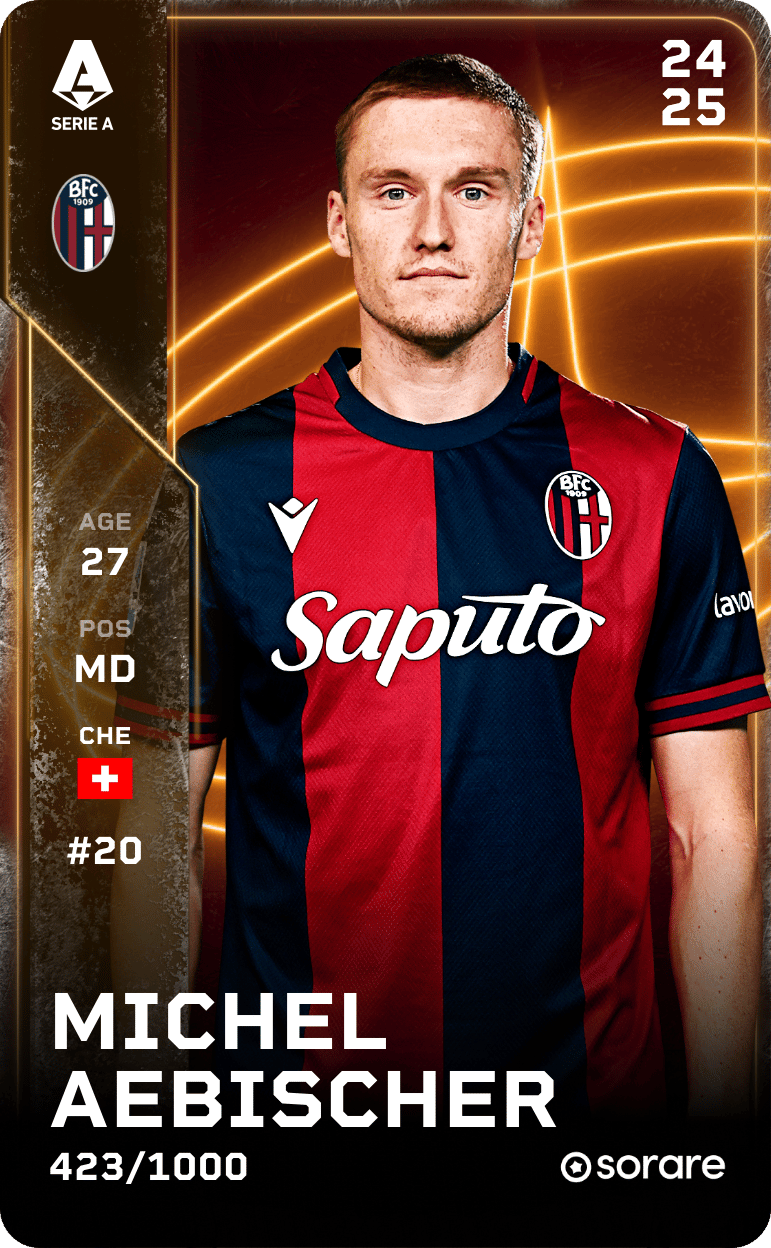 Michel Aebischer 2024-25 • Limited 423/1000