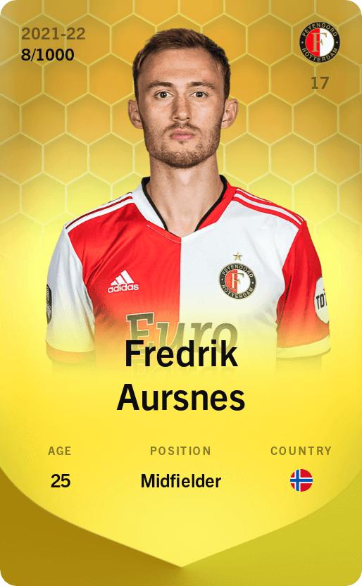 Fredrik Aursnes 2021-22 • Limited 8/1000