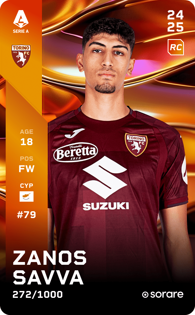 Zanos Savva 2024-25 • Limited 272/1000
