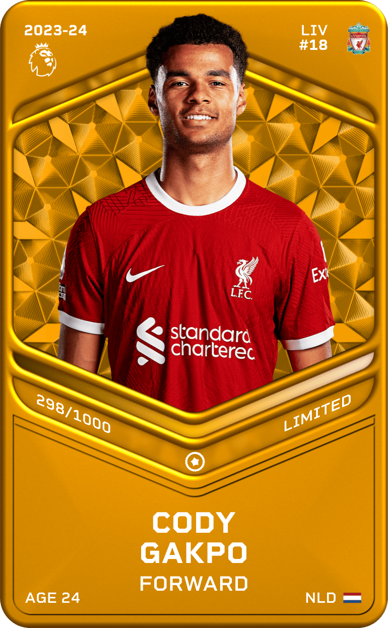 Cody Gakpo 2023-24 • Limited 298/1000