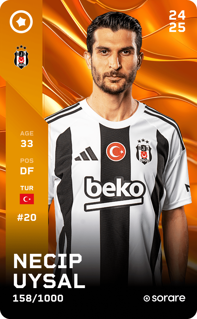 Necip Uysal 2024-25 • Limited 158/1000