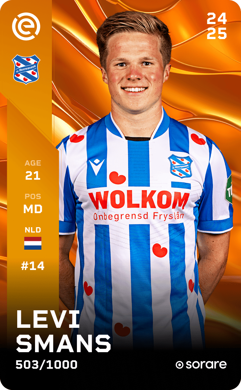 Levi Smans 2024-25 • Limited 503/1000