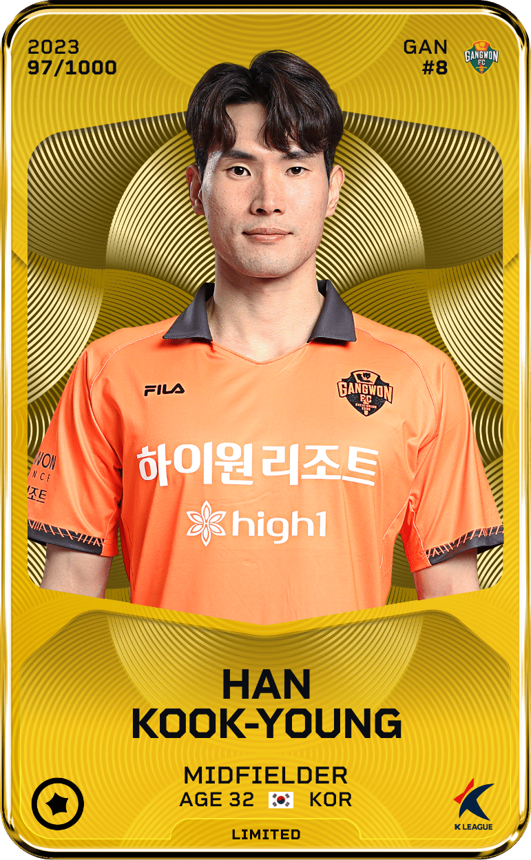 Han Kook-Young 2023-24 • Limited 97/1000