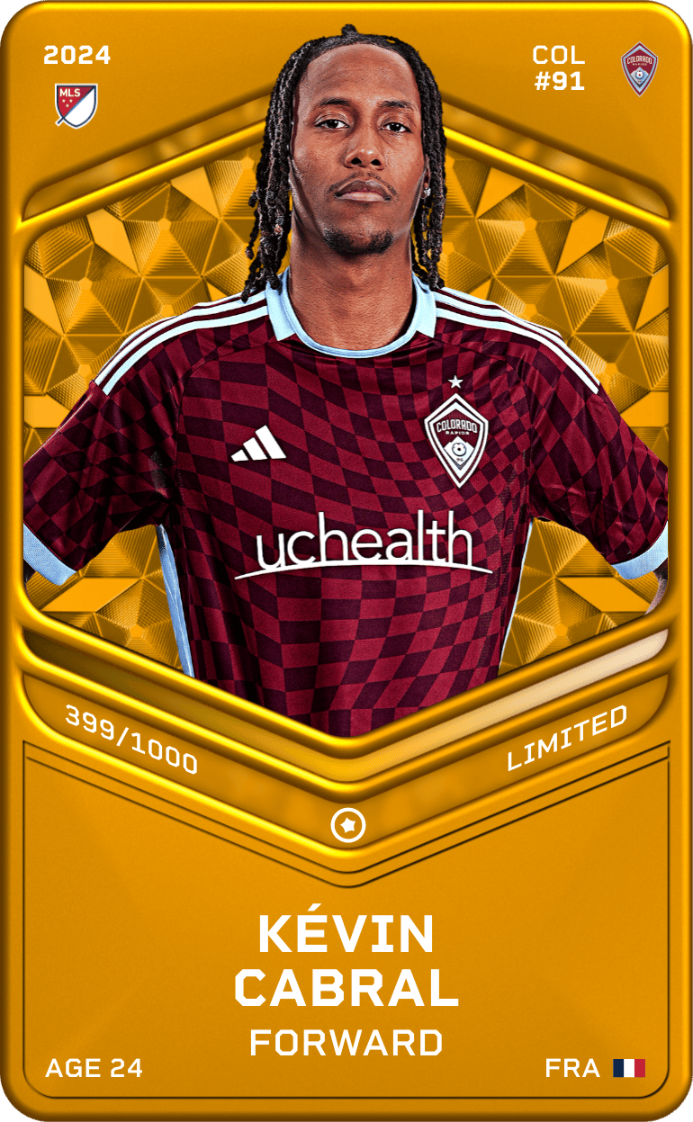 Kévin Cabral 2024-25 • Limited 399/1000