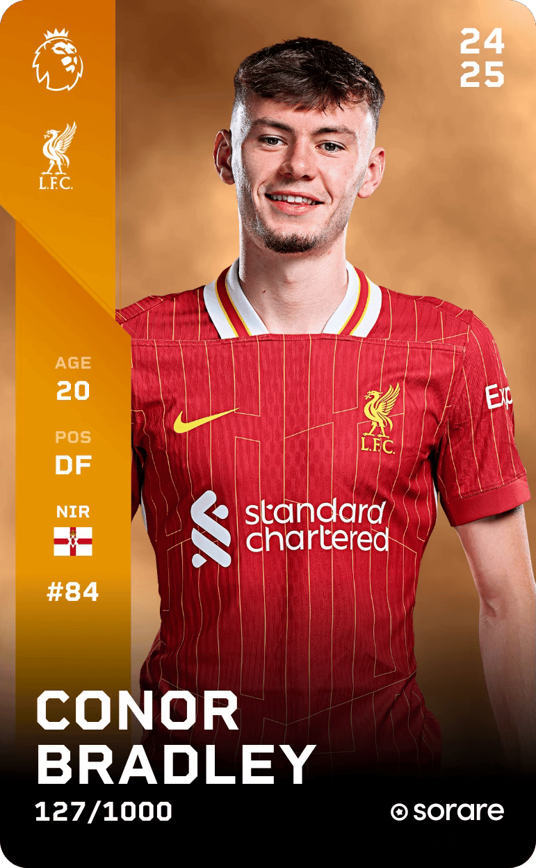Conor Bradley 2024-25 • Limited 127/1000