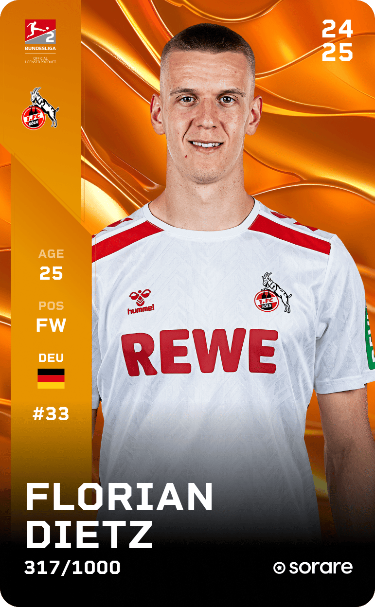 Florian Dietz 2024-25 • Limited 317/1000