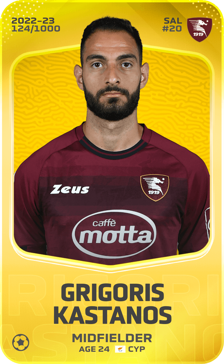 Grigoris Kastanos 2022-23 • Limited 124/1000