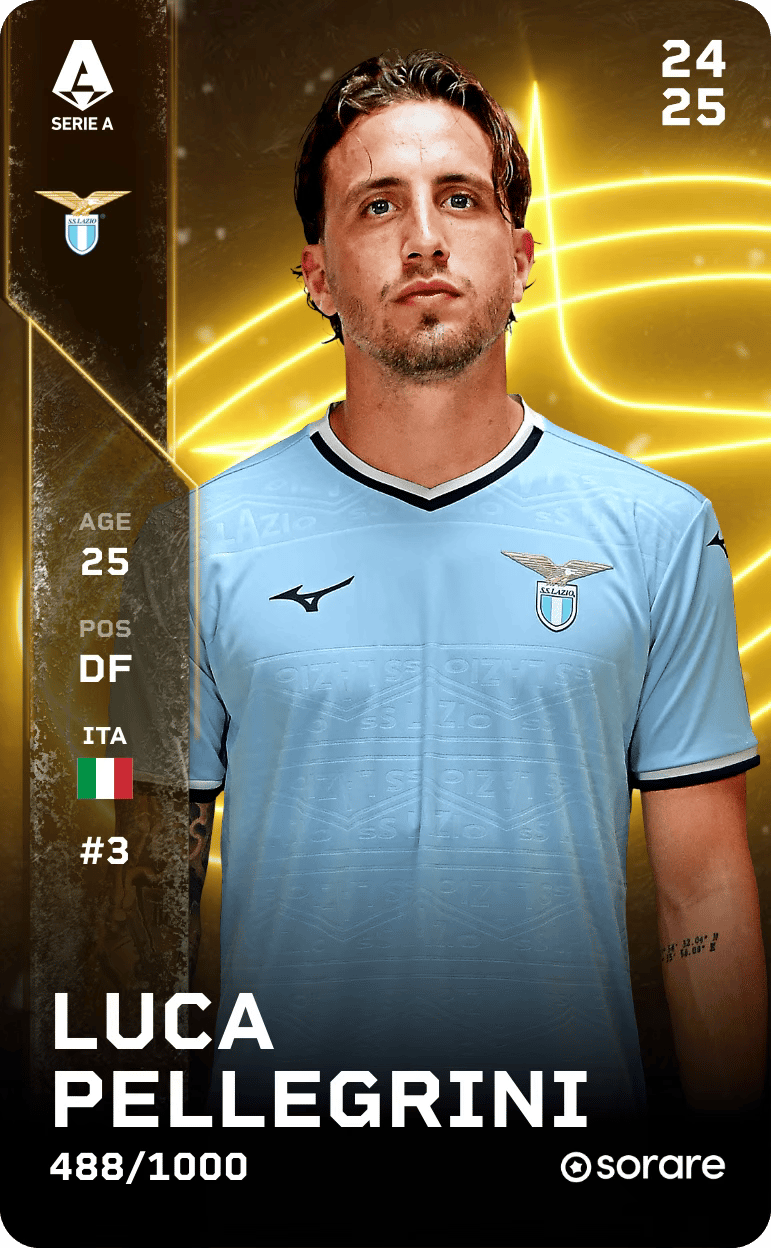 Luca Pellegrini 2024-25 • Limited 488/1000