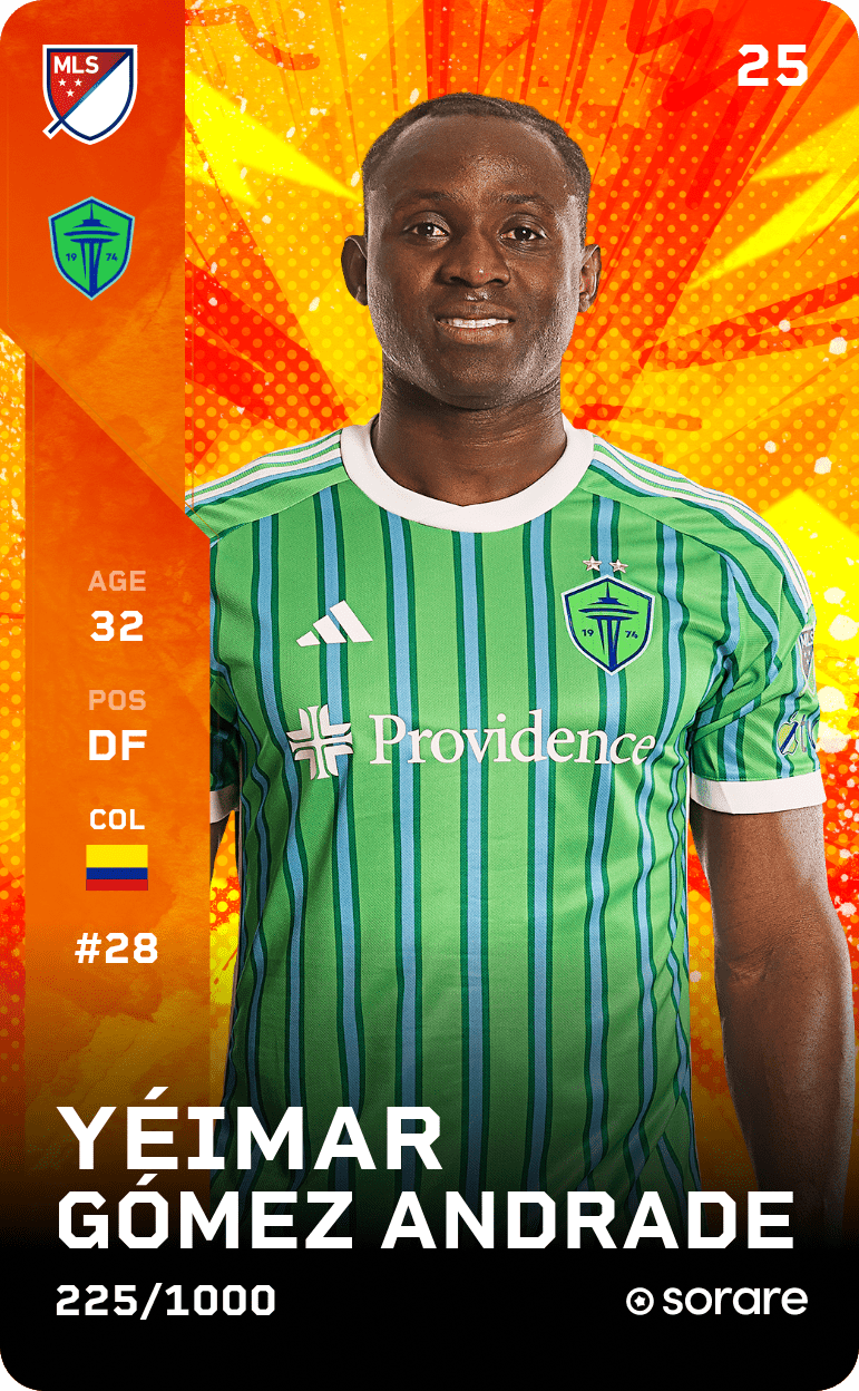 Yéimar Gómez Andrade 2025-26 • Limited 225/1000