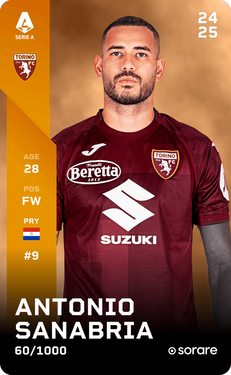 Antonio Sanabria 2024-25 • Limited 60/1000