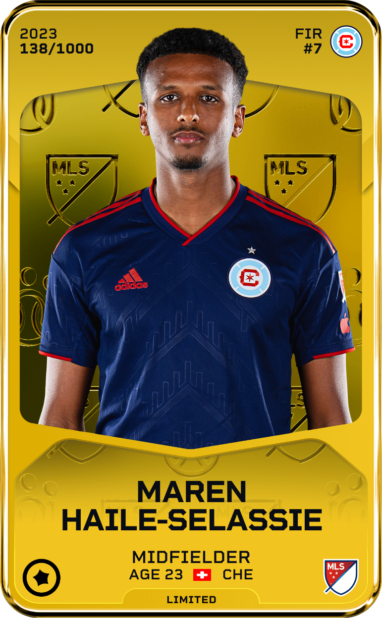 Sorare - Sorare Official - Maren Haile-Selassie 2023-24 • Limited 138/1000 - NFT # 45199076178570781151032093046448559121613814027992029644367372879638921406276