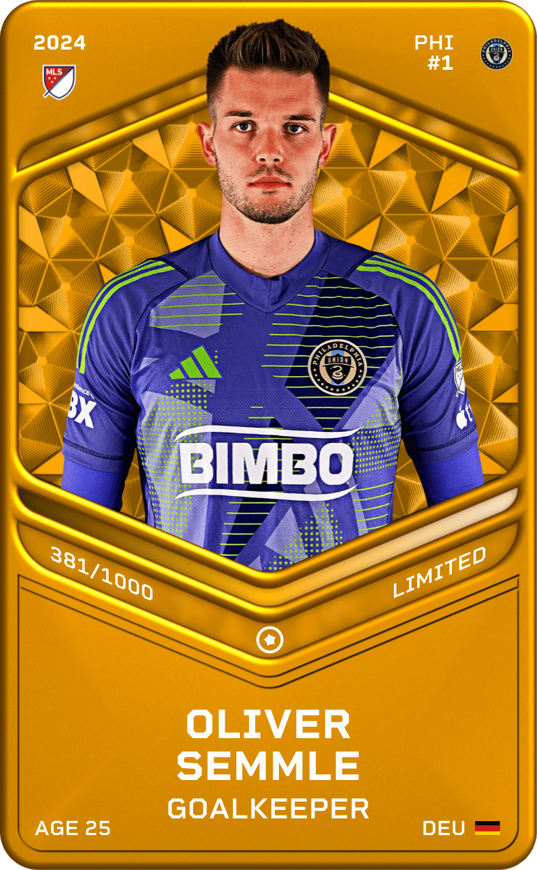 Oliver Semmle 2024-25 • Limited 381/1000