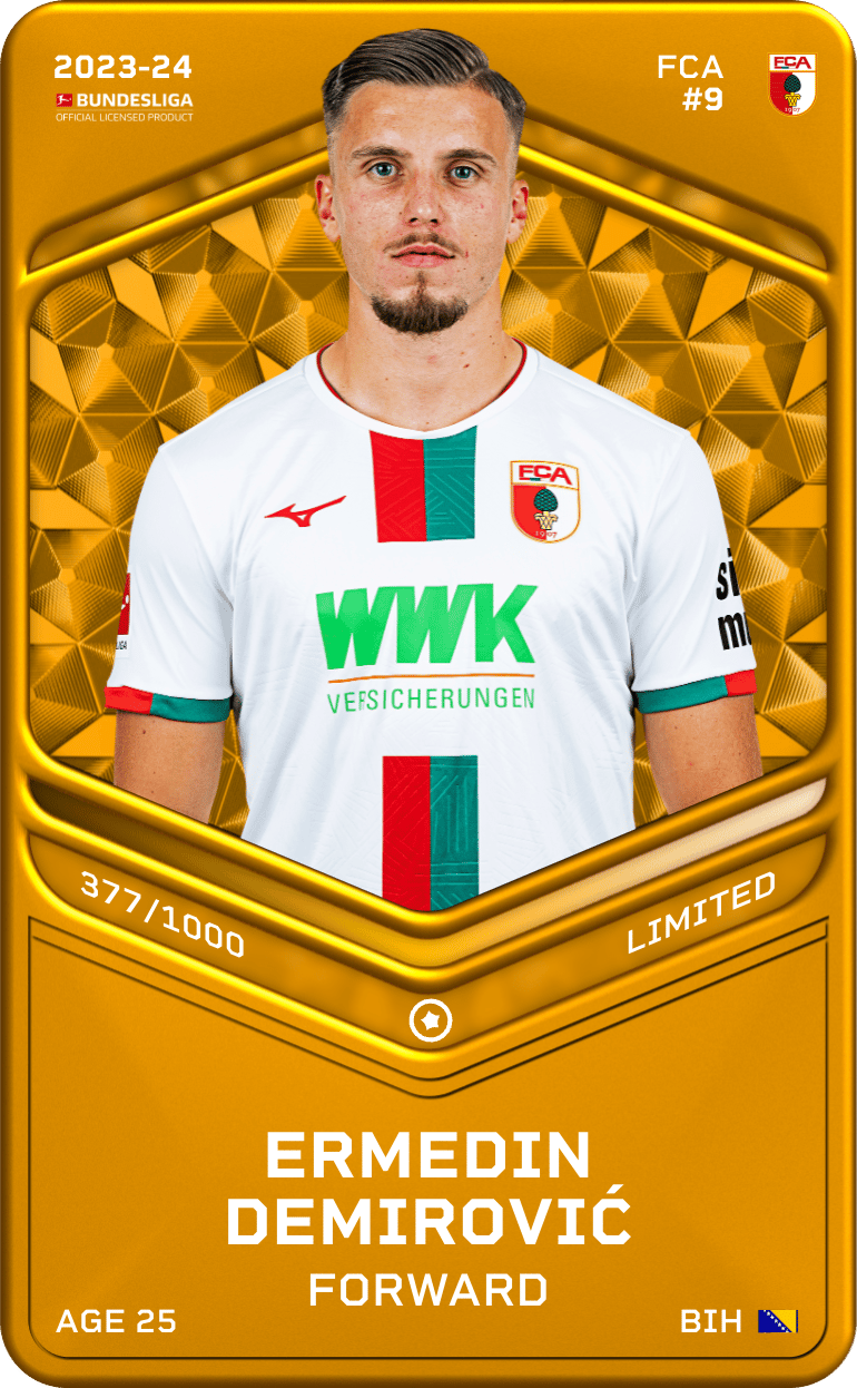 Ermedin Demirović 2023-24 • Limited 377/1000