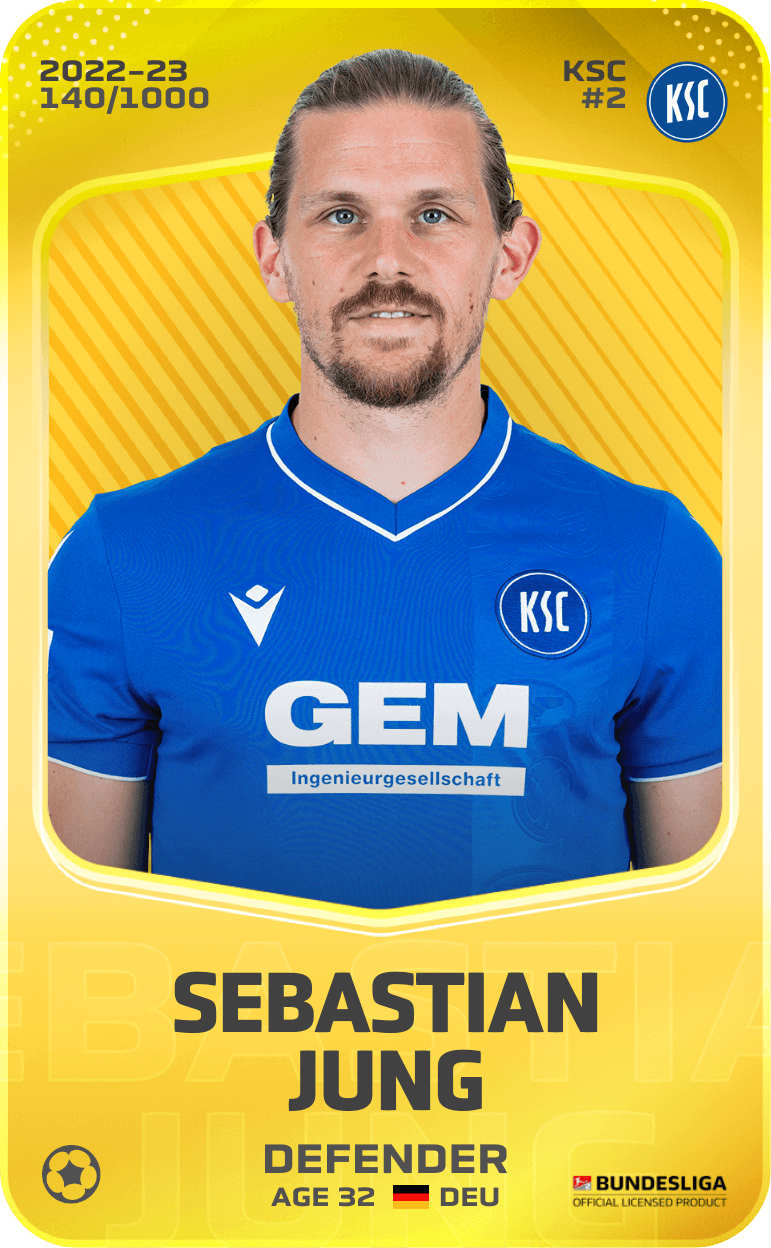 Sebastian Jung 2022-23 • Limited 140/1000