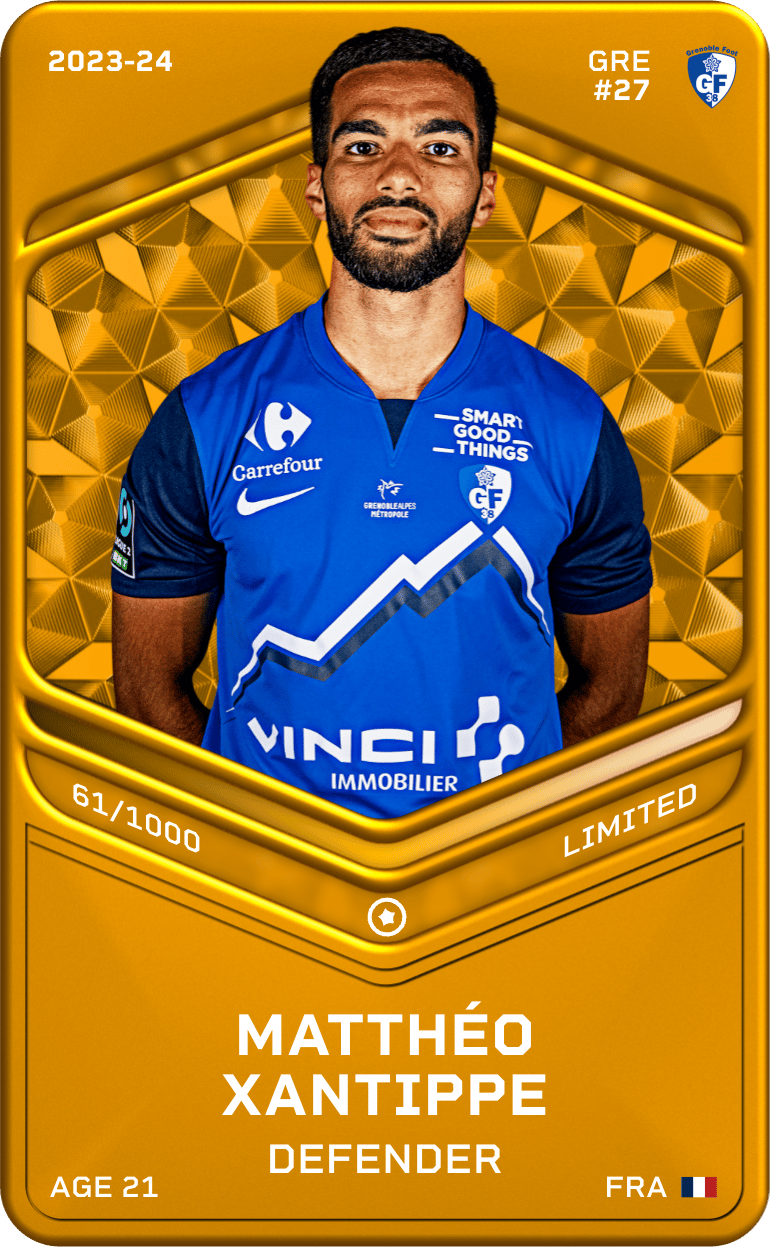 Matthéo Xantippe 2023-24 • Limited 61/1000