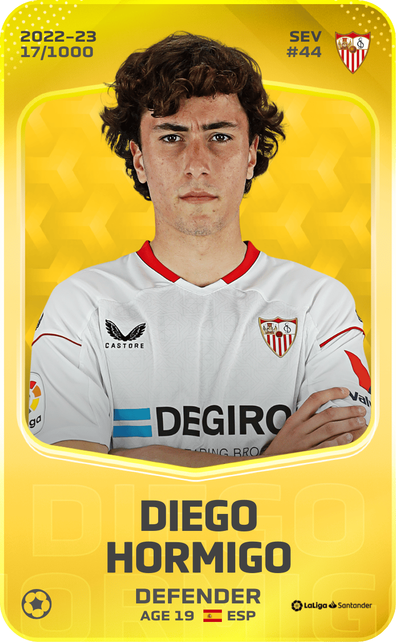 Diego Hormigo 2022-23 • Limited 17/1000