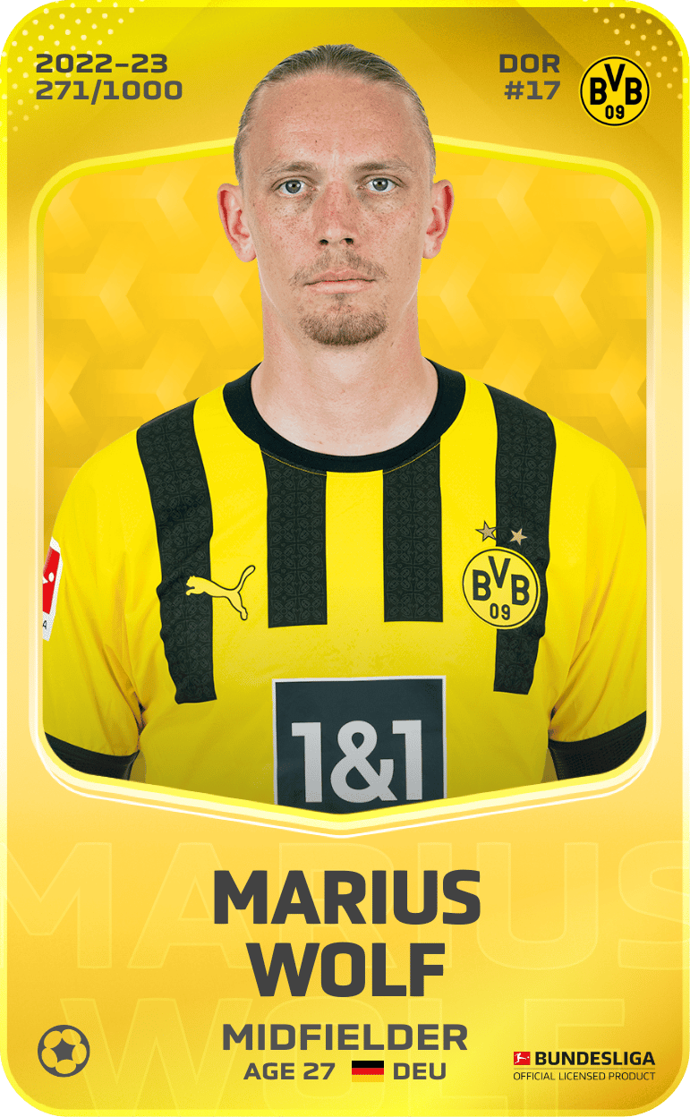 Marius Wolf 2022-23 • Limited 271/1000