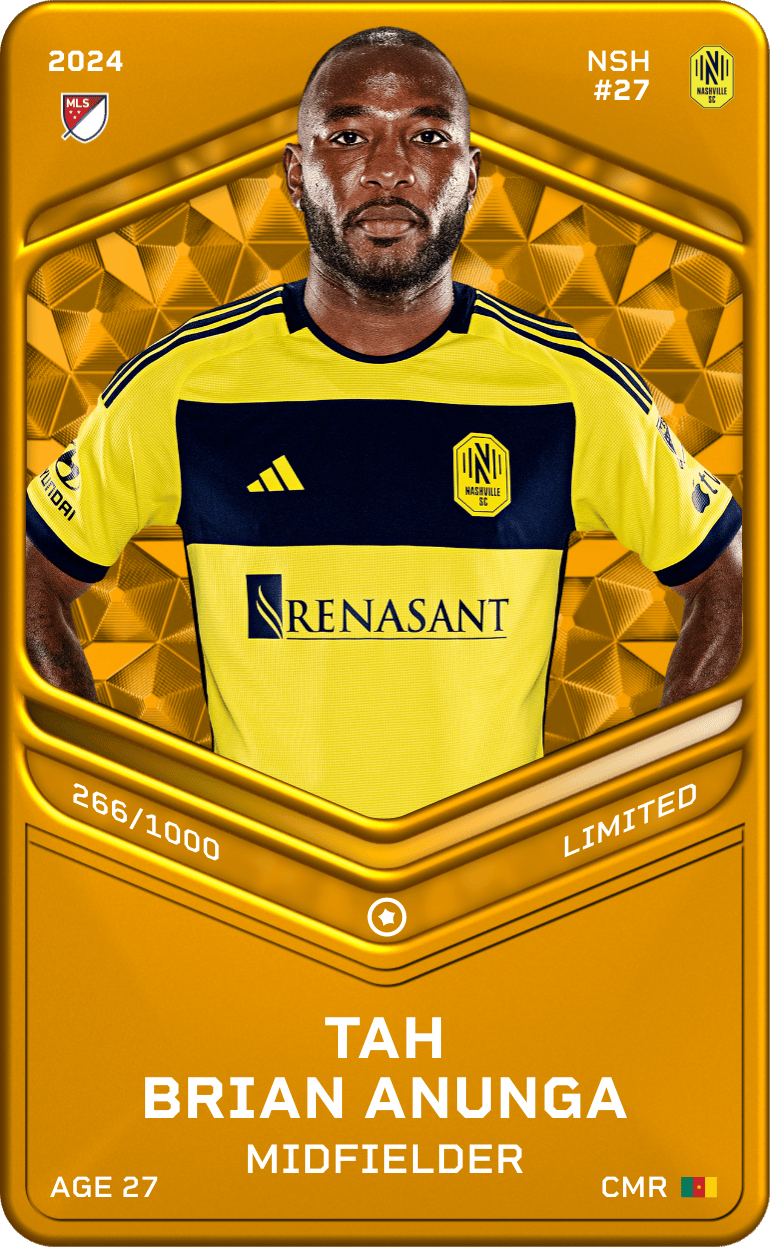 Tah Brian Anunga 2024-25 • Limited 266/1000