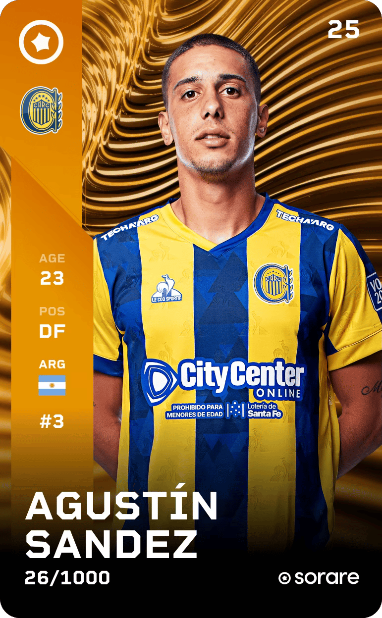 Agustín Sandez 2025-26 • Limited 26/1000