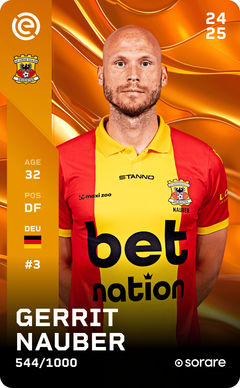 Gerrit Nauber 2024-25 • Limited 544/1000