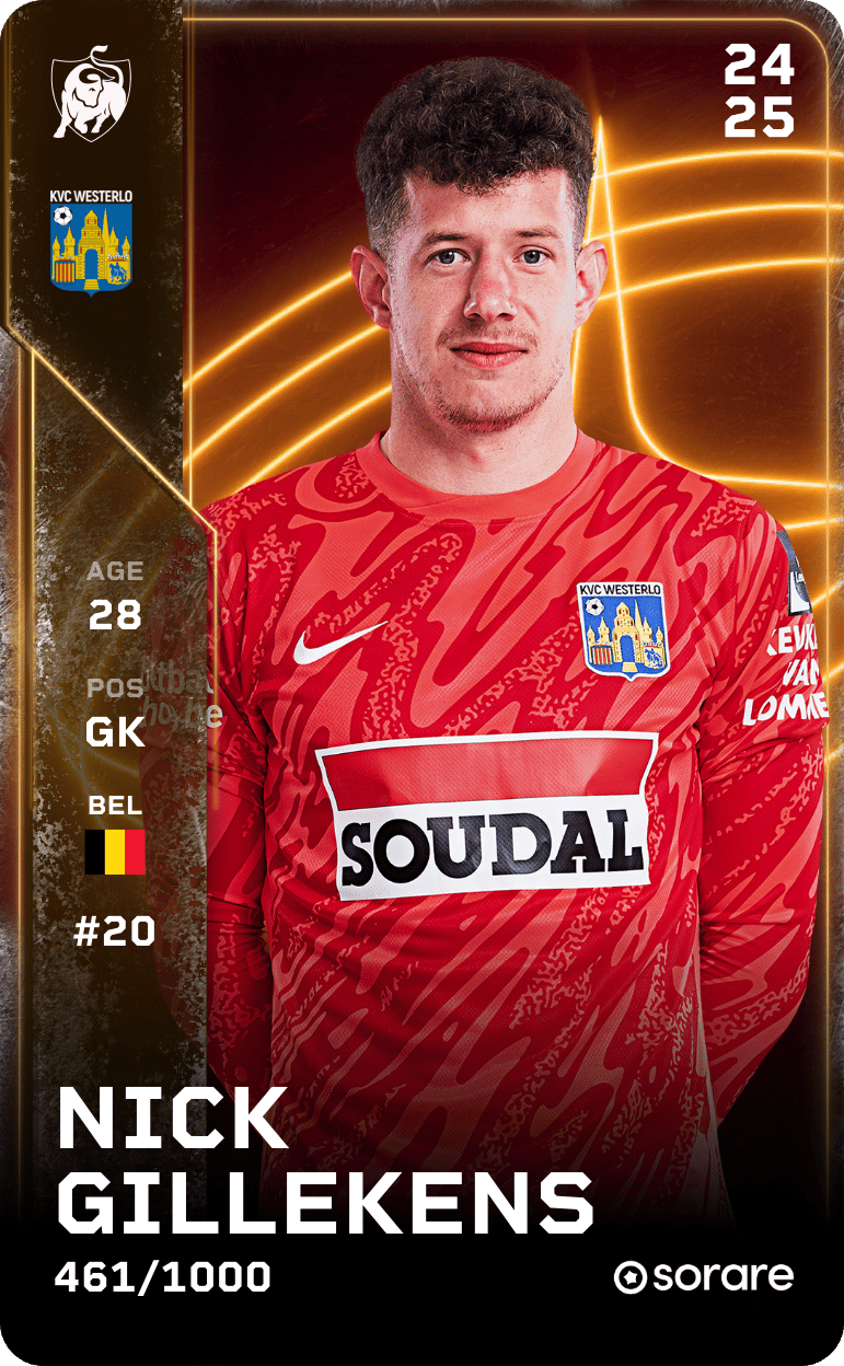 Nick Gillekens 2024-25 • Limited 461/1000