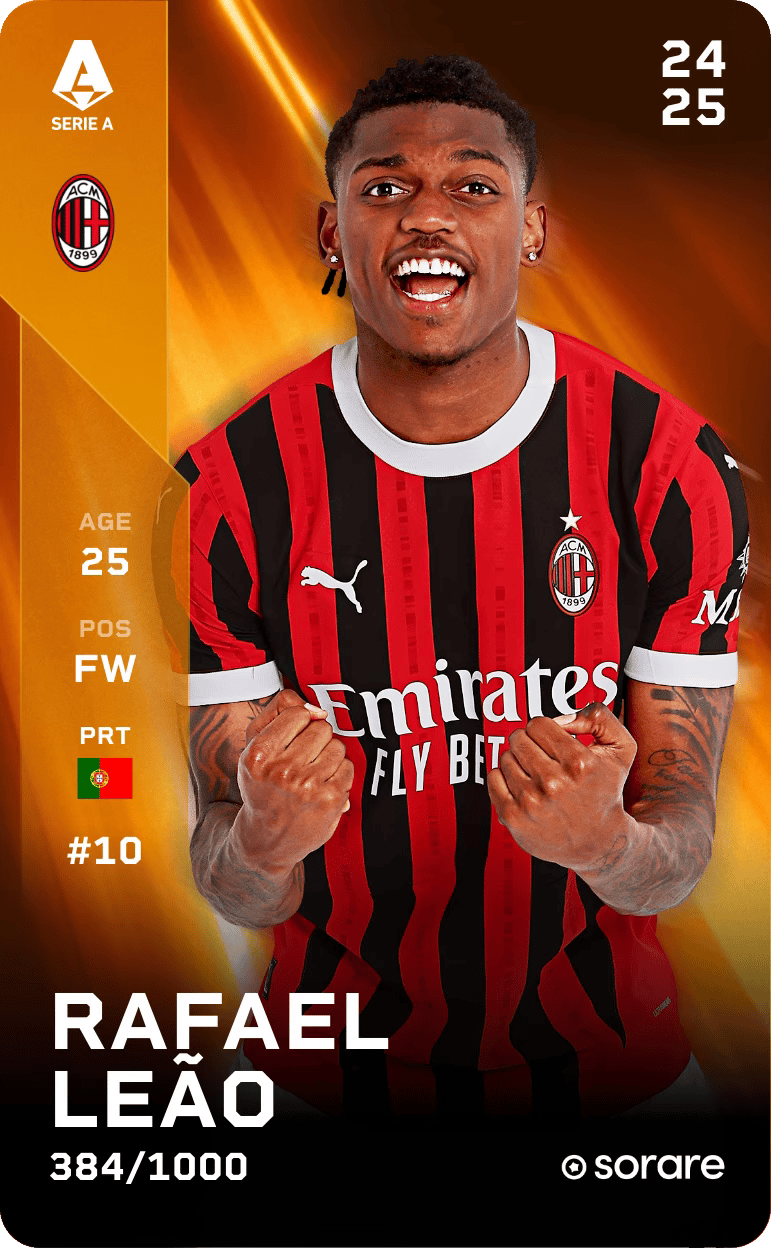 Rafael Leão 2024-25 • Limited 384/1000