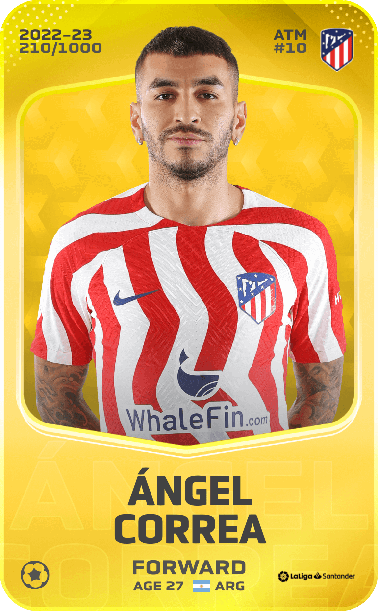 Ángel Correa 2022-23 • Limited 210/1000