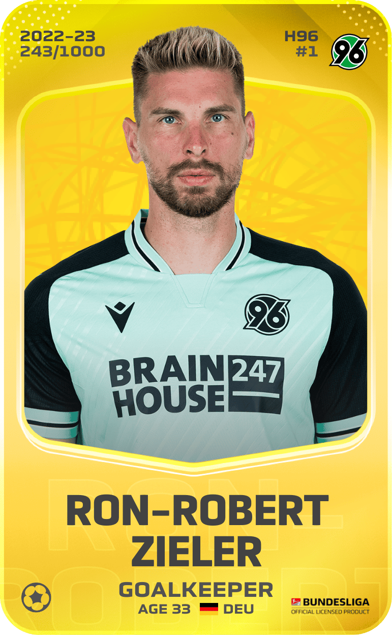 Ron-Robert Zieler 2022-23 • Limited 243/1000