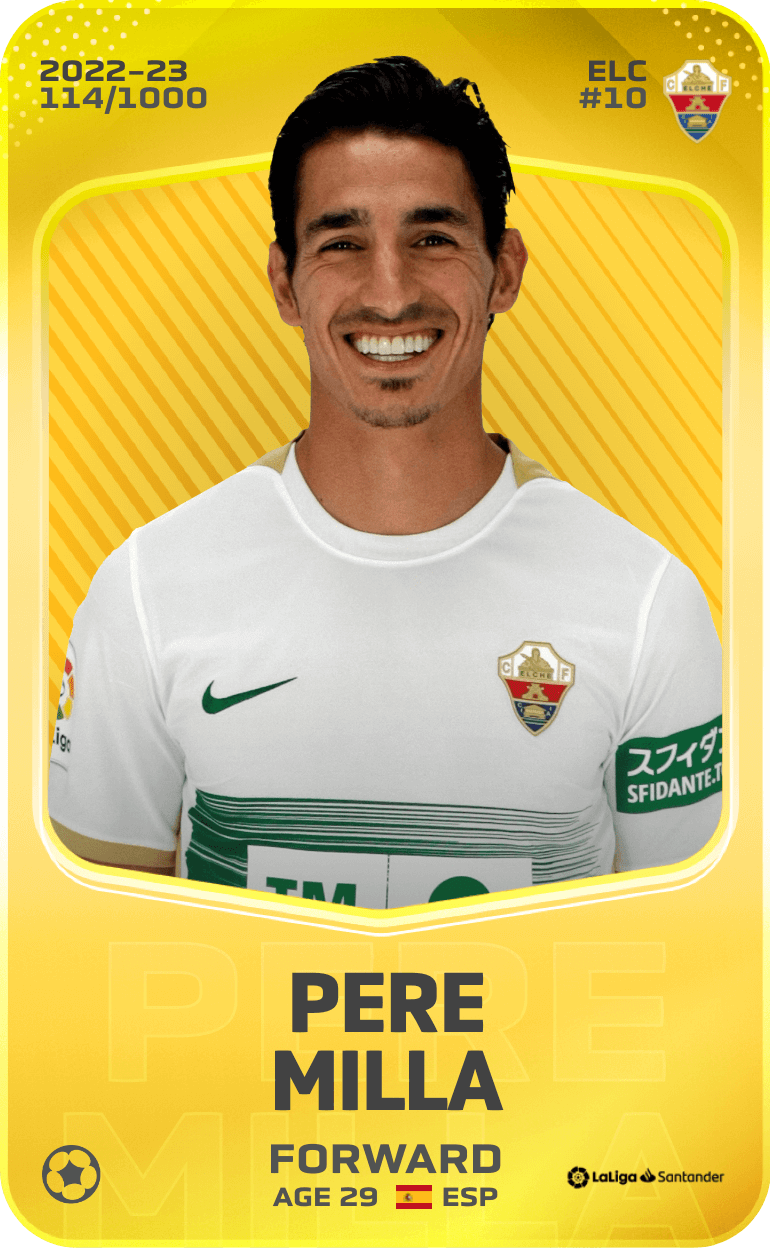 Pere Milla 2022-23 • Limited 114/1000