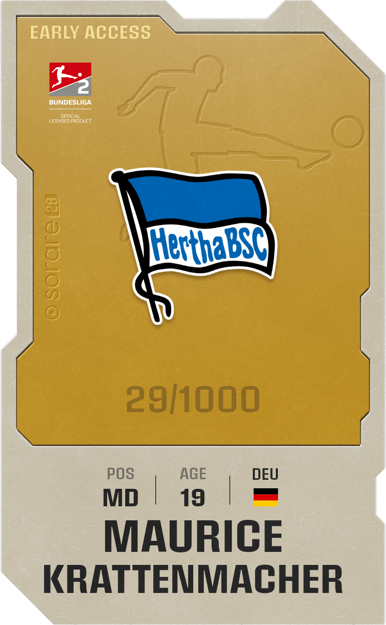 Maurice Krattenmacher 2025-26 • Limited 29/1000