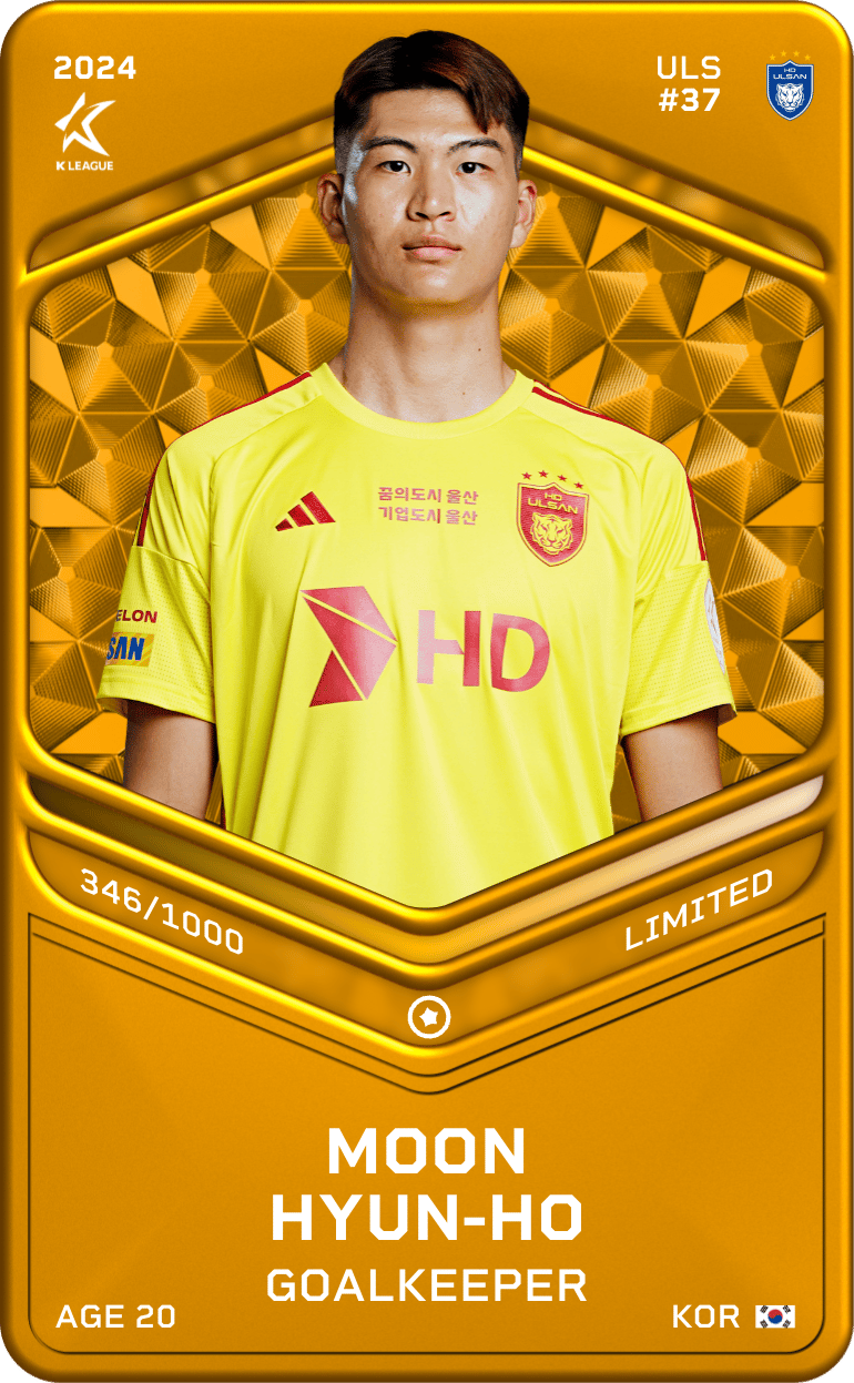 Moon Hyun-Ho 2024-25 • Limited 346/1000
