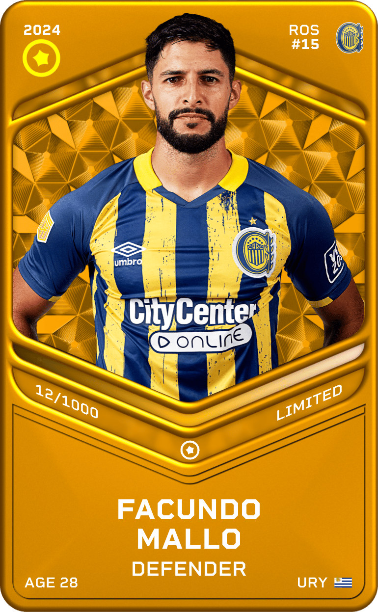 Facundo Mallo 2024-25 • Limited 12/1000