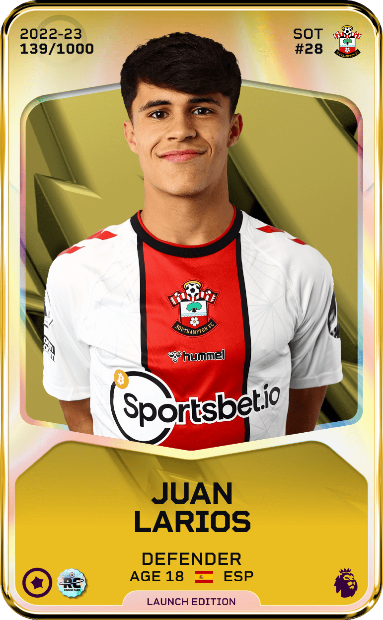 Juan Larios 2022-23 • Limited 139/1000