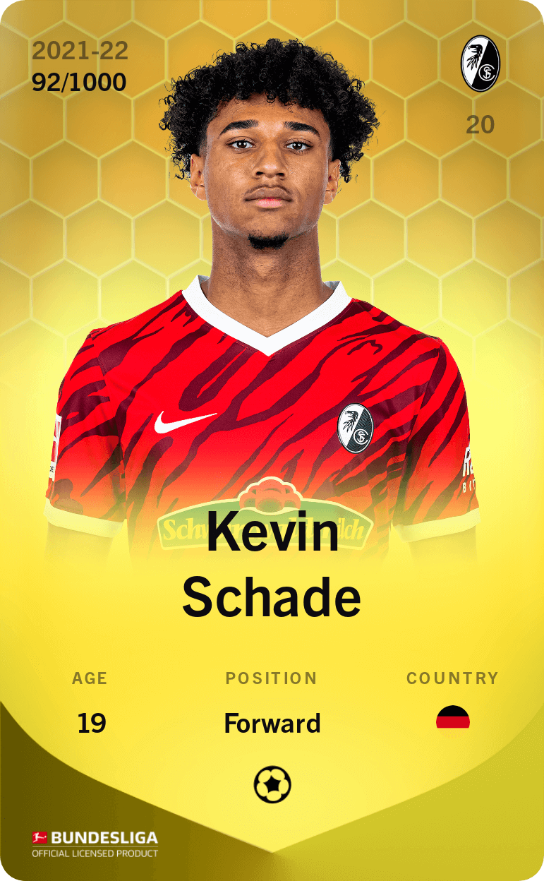 Kevin Schade 2021-22 • Limited 92/1000