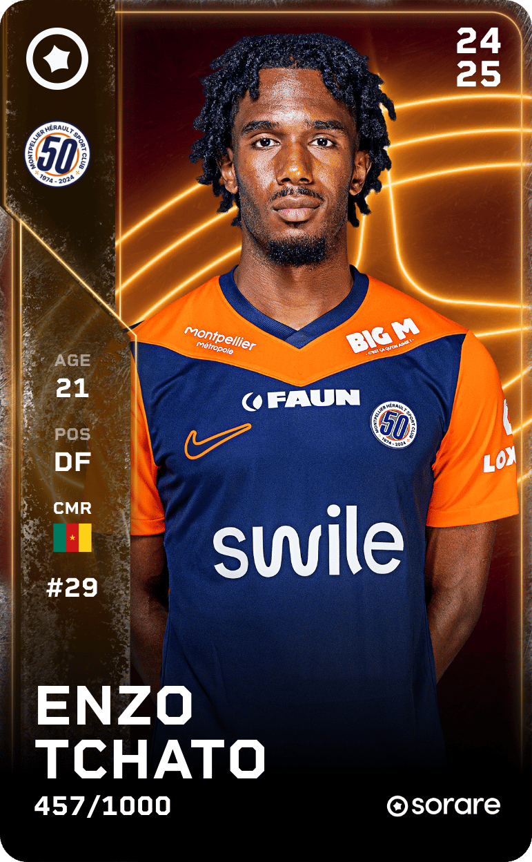 Enzo Tchato 2024-25 • Limited 457/1000