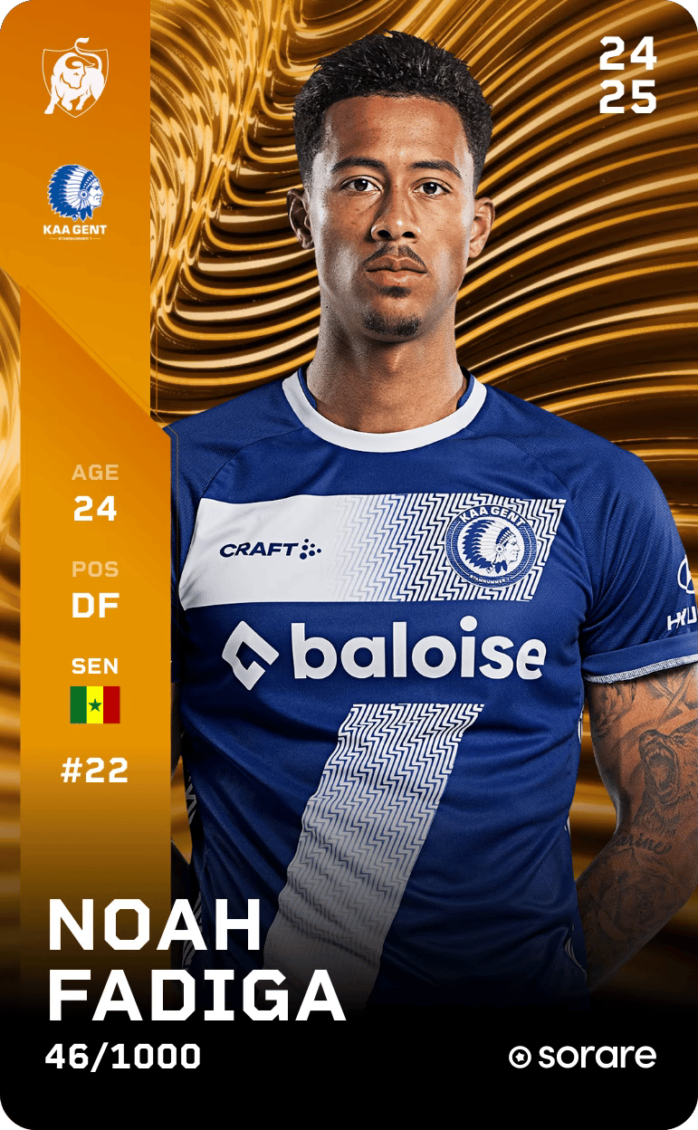 Noah Fadiga 2024-25 • Limited 46/1000