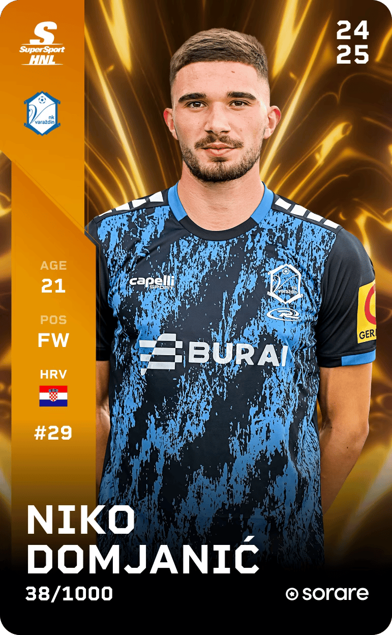 Niko Domjanić 2024-25 • Limited 38/1000