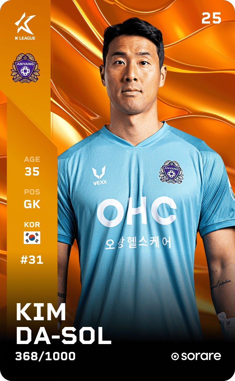 Kim Da-Sol 2025-26 • Limited 368/1000
