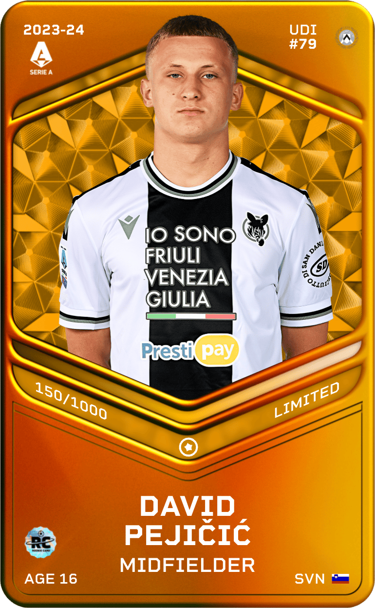 David Pejičić 2023-24 • Limited 150/1000
