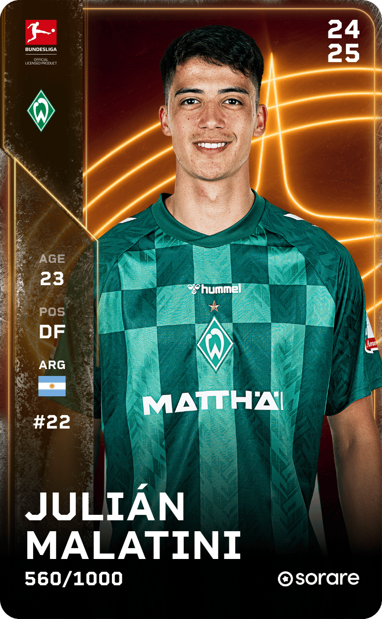 Julián Malatini 2024-25 • Limited 560/1000
