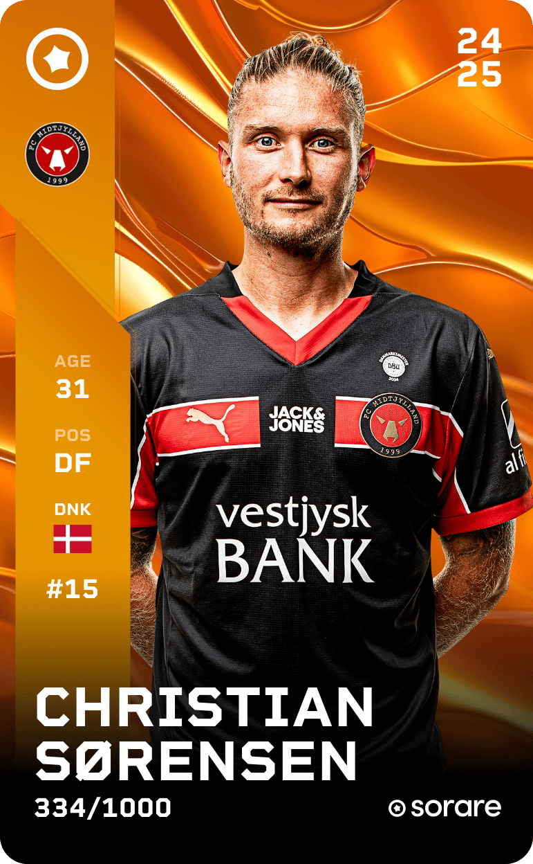 Christian Sørensen 2024-25 • Limited 334/1000