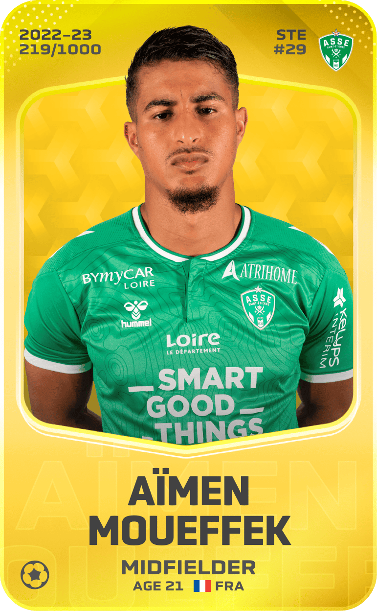 Aïmen Moueffek 2022-23 • Limited 219/1000