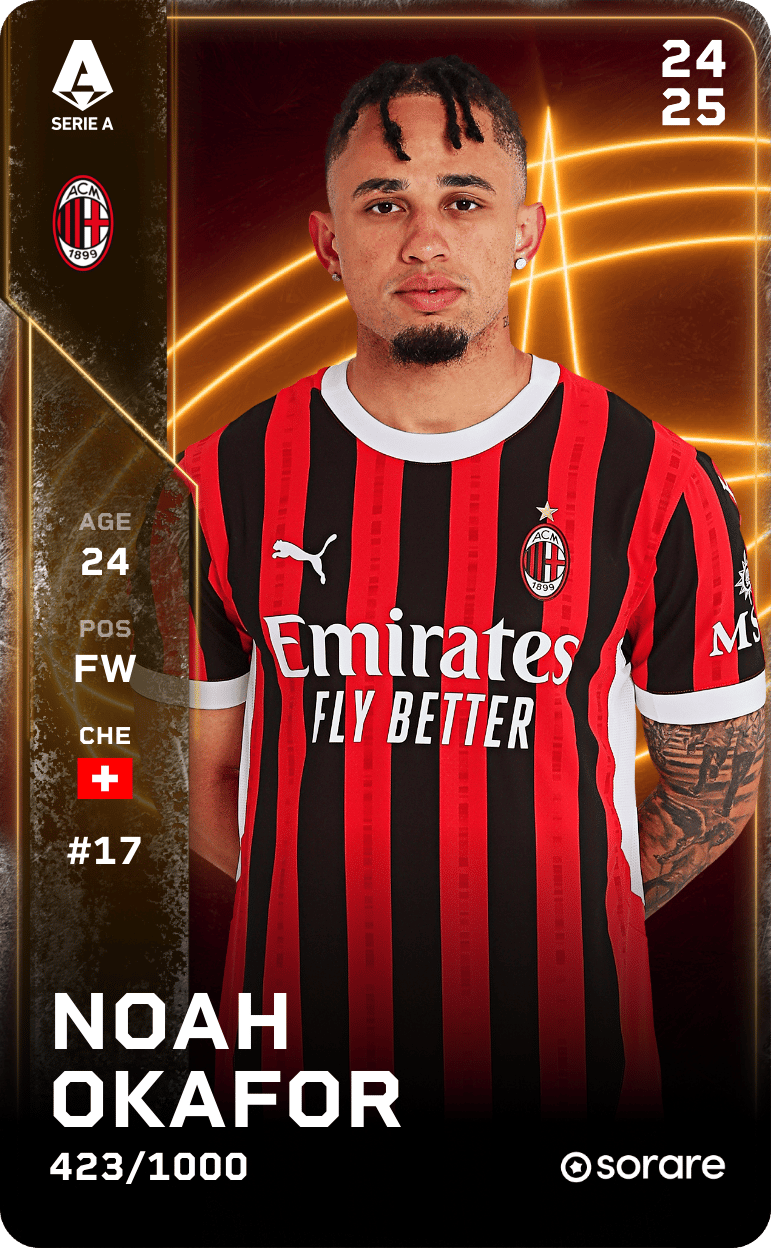 Noah Okafor 2024-25 • Limited 423/1000