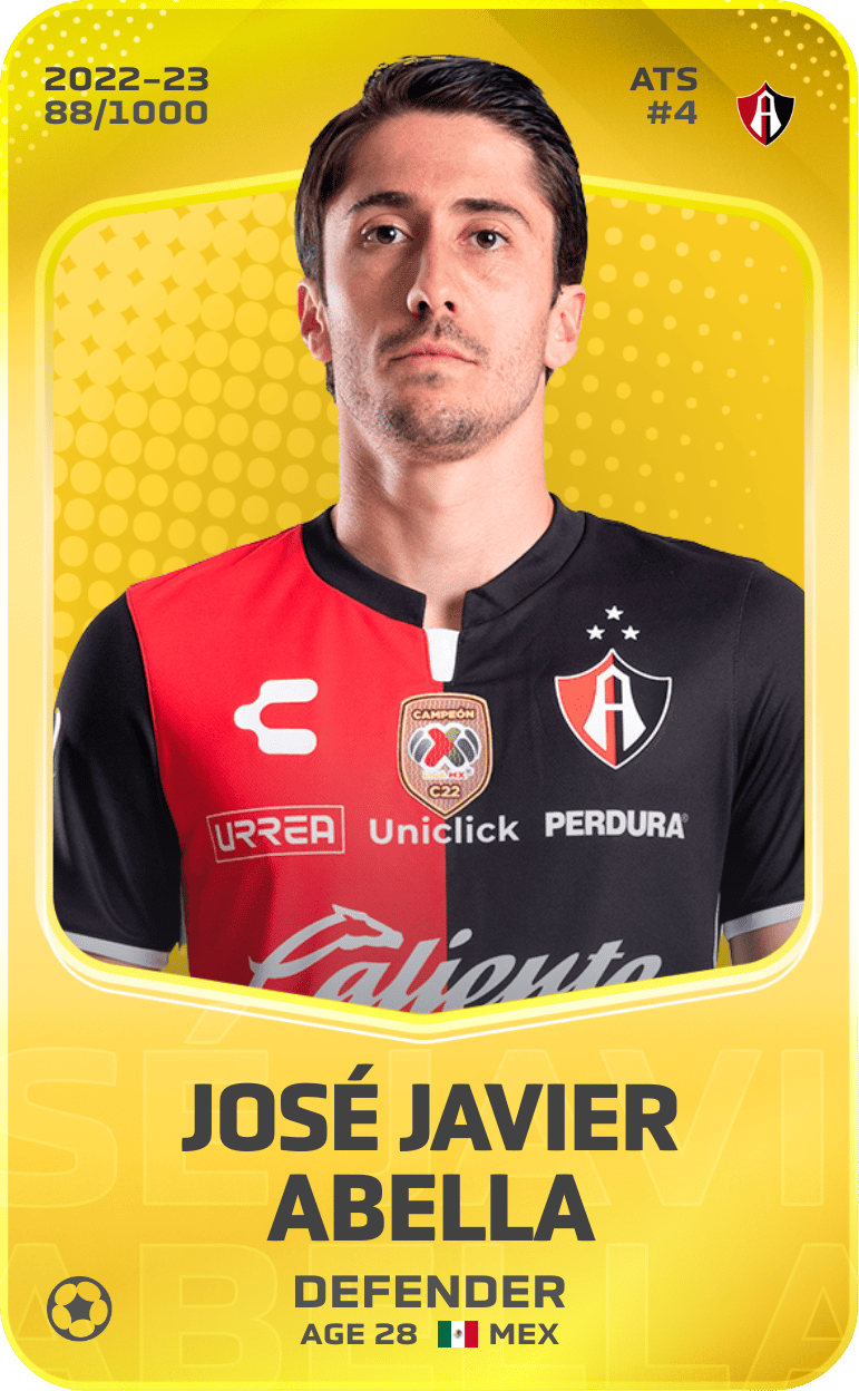 José Javier Abella 2022-23 • Limited 88/1000