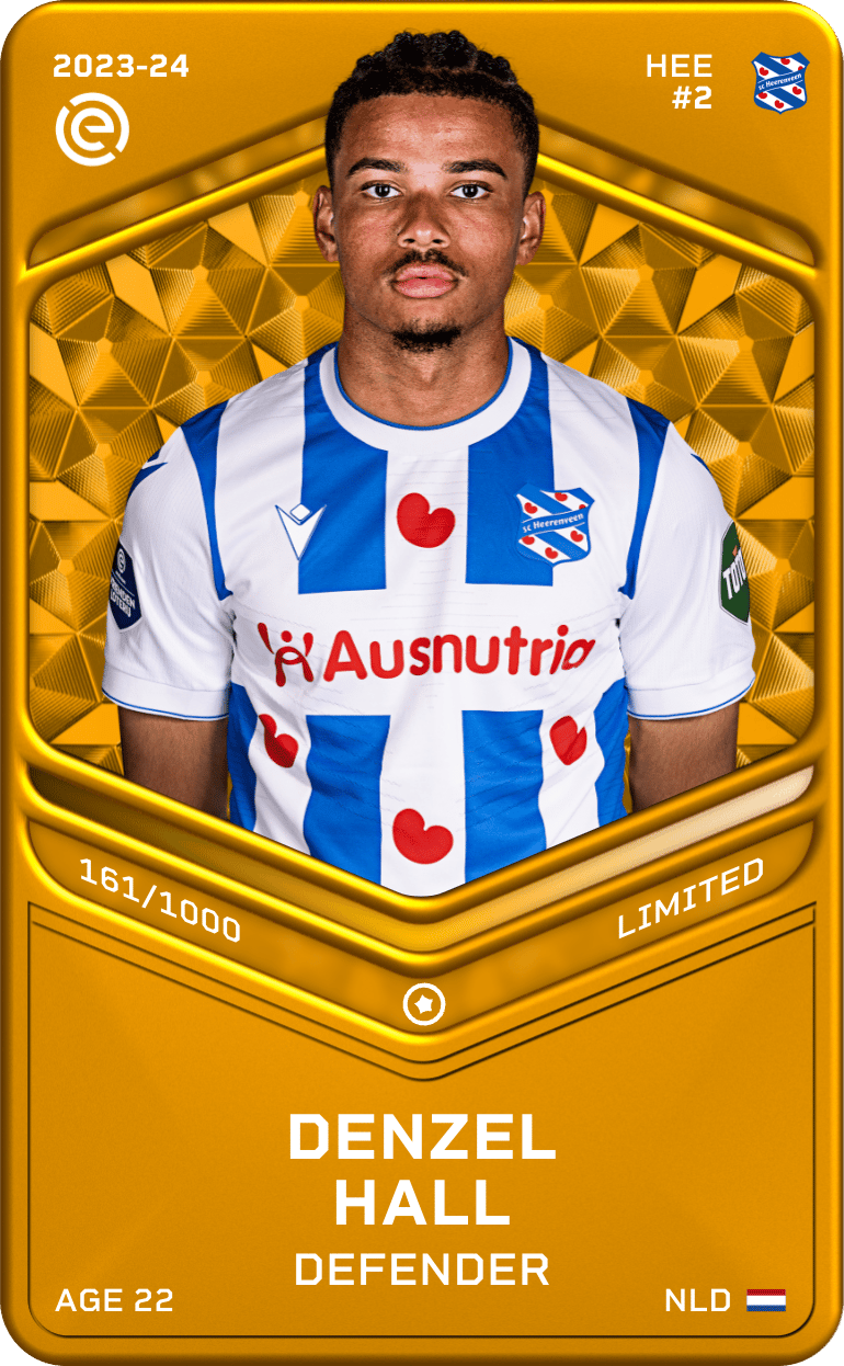 Denzel Hall 2023-24 • Limited 161/1000