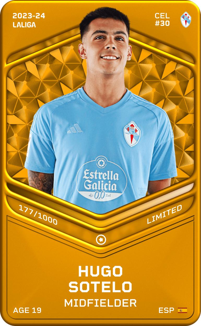 Hugo Sotelo 2023-24 • Limited 177/1000