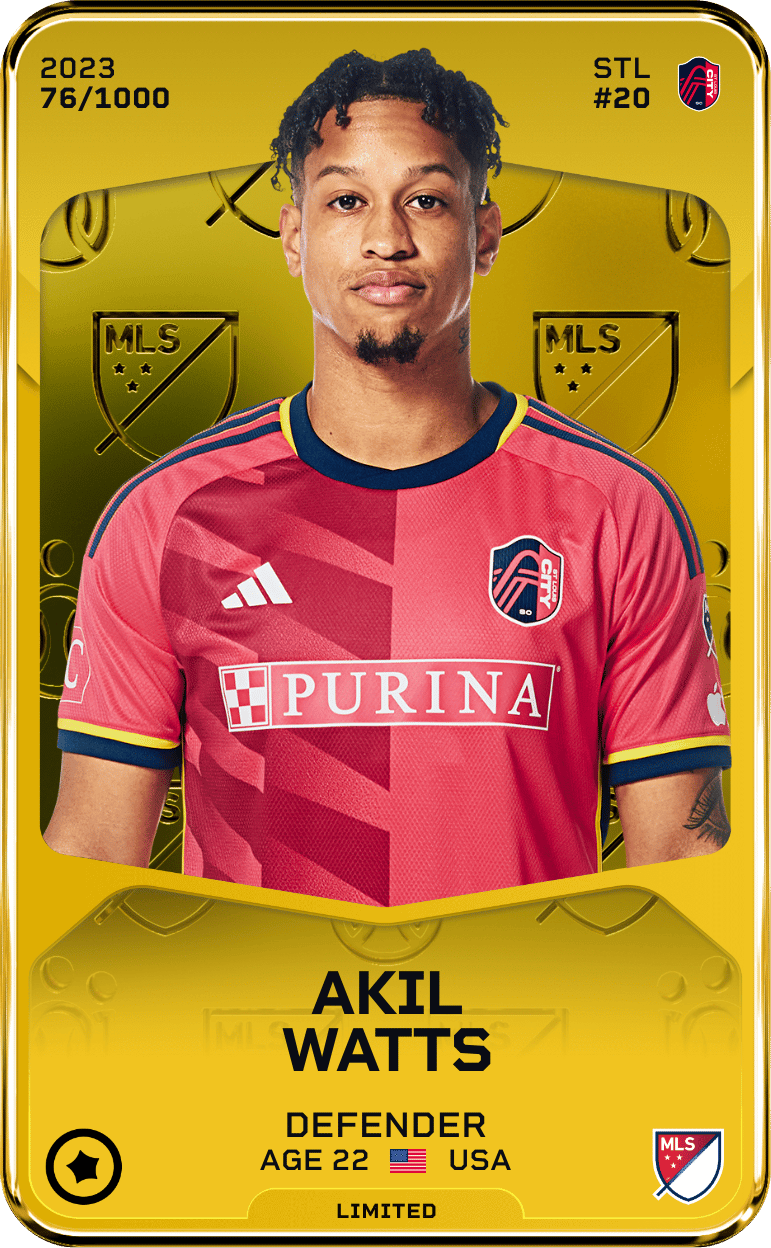 Akil Watts 2023-24 • Limited 76/1000
